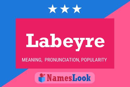 Labeyre Name Poster