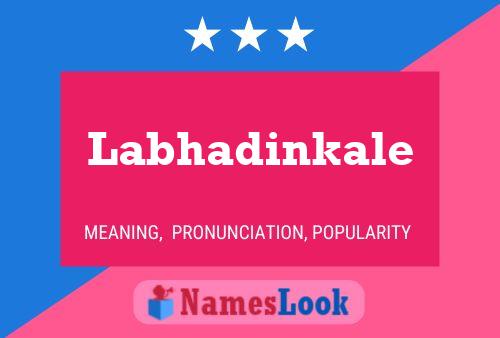 Labhadinkale Name Poster