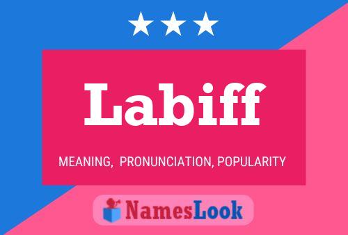 Labiff Name Poster