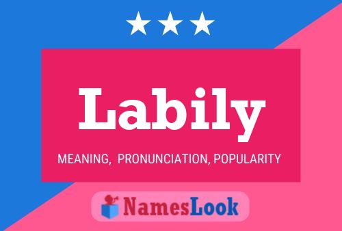 Labily Name Poster