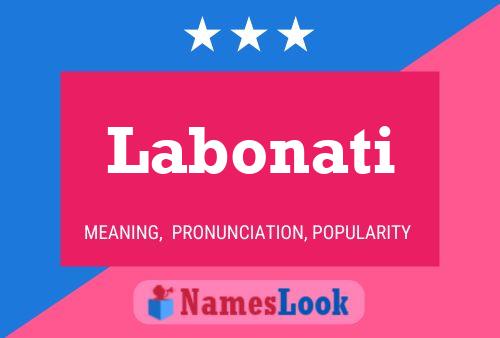 Labonati Name Poster