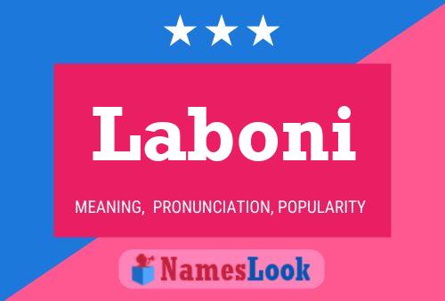 Laboni Name Poster