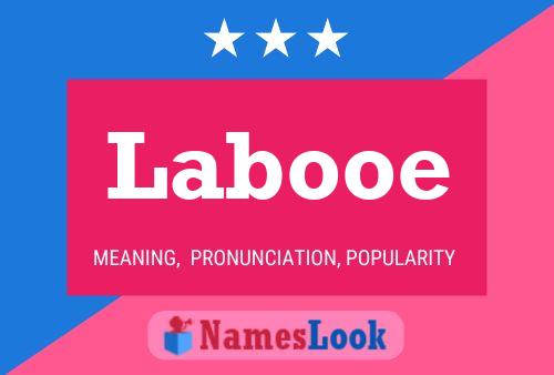 Labooe Name Poster