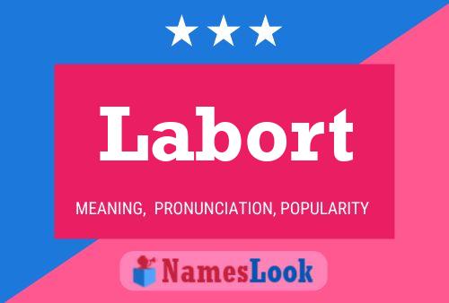 Labort Name Poster