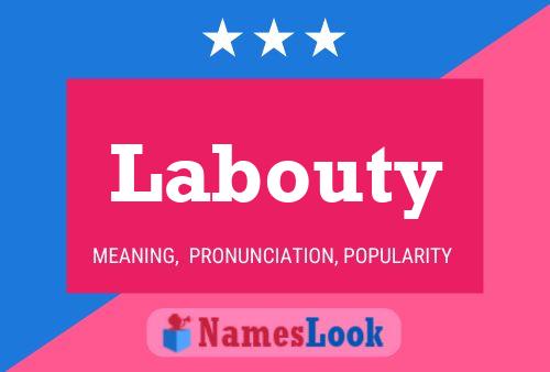 Labouty Name Poster