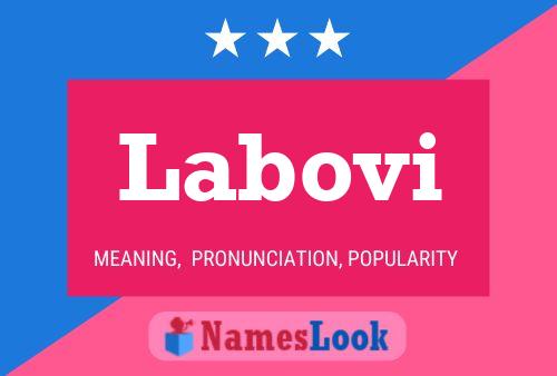 Labovi Name Poster