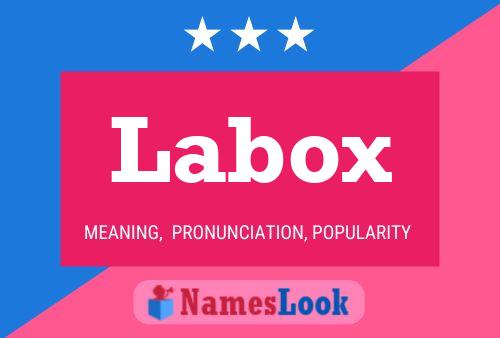 Labox Name Poster