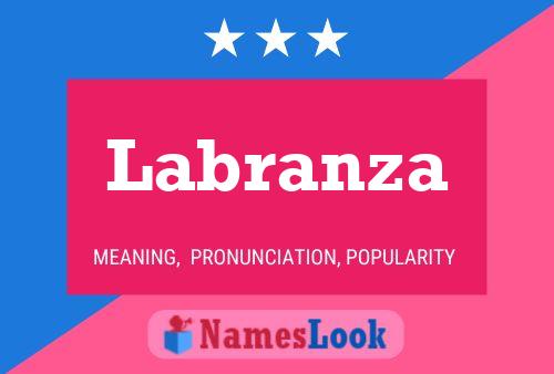 Labranza Name Poster