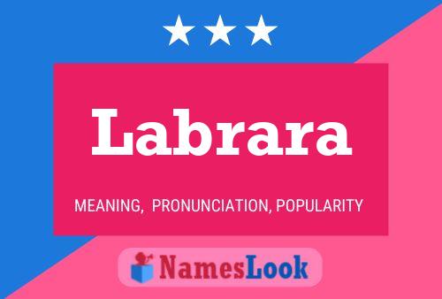 Labrara Name Poster