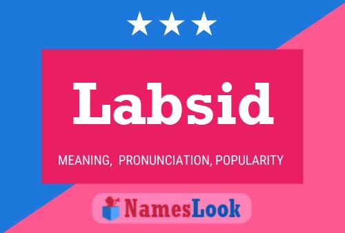 Labsid Name Poster