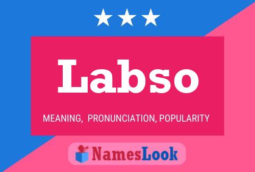 Labso Name Poster