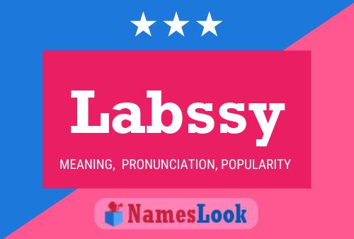 Labssy Name Poster