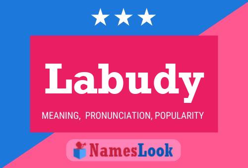 Labudy Name Poster