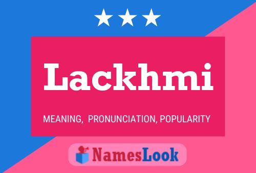 Lackhmi Name Poster