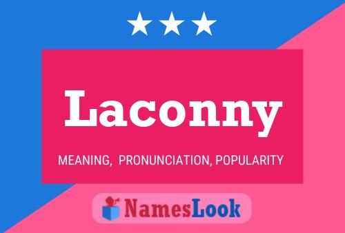 Laconny Name Poster