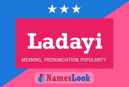 Ladayi Name Poster