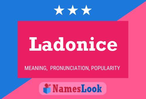 Ladonice Name Poster