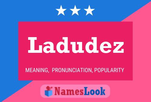 Ladudez Name Poster