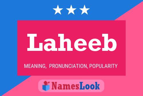 Laheeb Name Poster