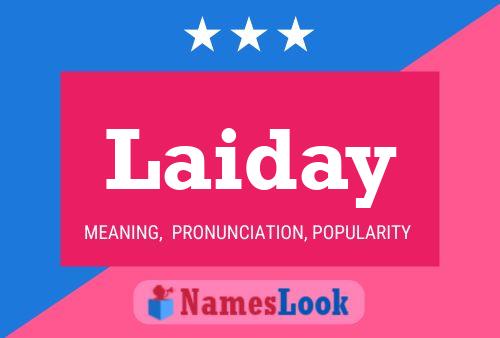 Laiday Name Poster