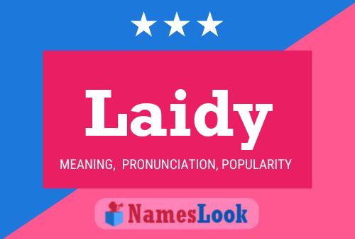 Laidy Name Poster