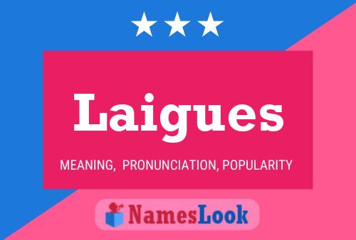 Laigues Name Poster