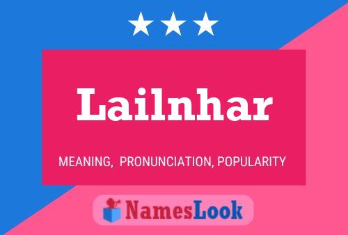 Lailnhar Name Poster