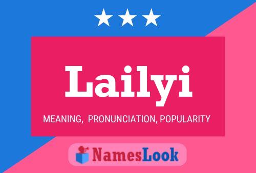 Lailyi Name Poster