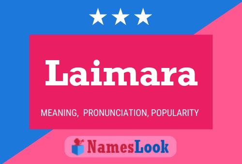 Laimara Name Poster