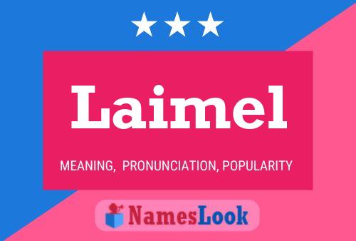 Laimel Name Poster