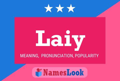 Laiy Name Poster