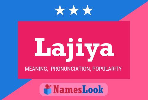 Lajiya Name Poster