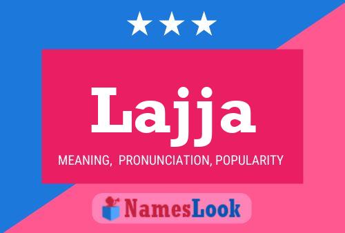 Lajja Name Poster