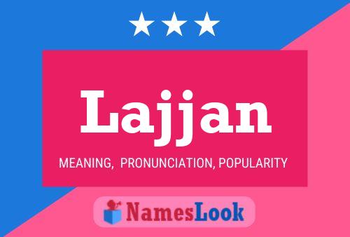 Lajjan Name Poster