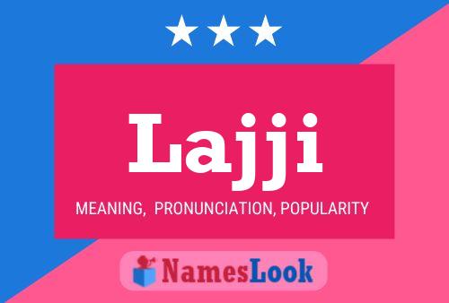 Lajji Name Poster