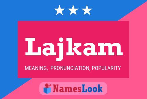 Lajkam Name Poster