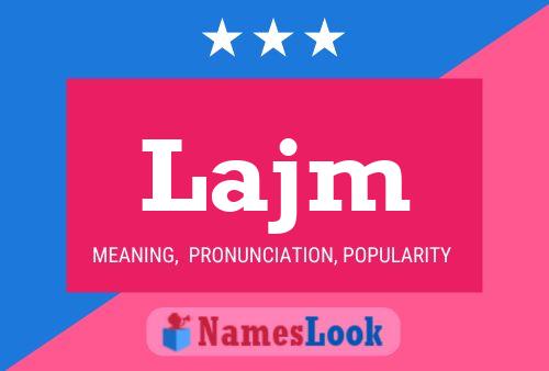 Lajm Name Poster