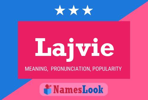 Lajvie Name Poster