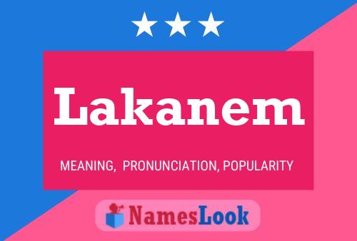 Lakanem Name Poster