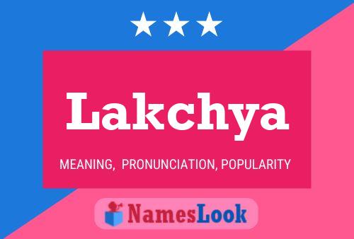 Lakchya Name Poster