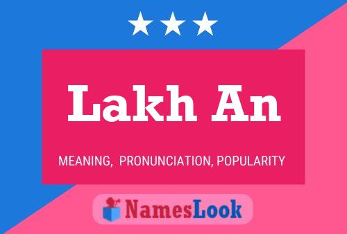 Lakh An Name Poster