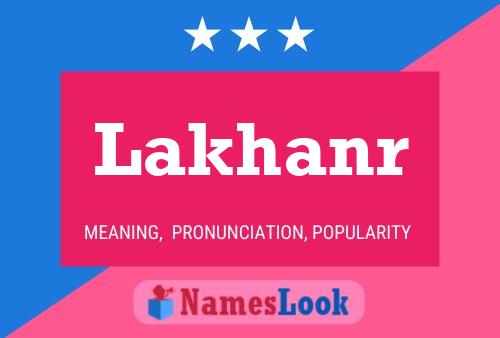 Lakhanr Name Poster