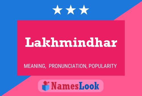 Lakhmindhar Name Poster