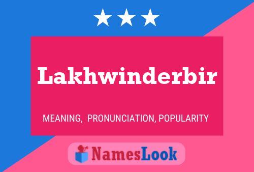 Lakhwinderbir Name Poster