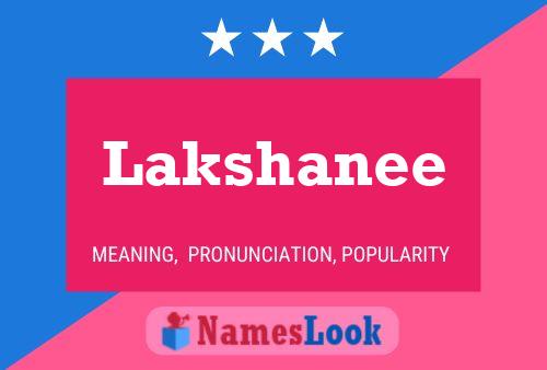 Lakshanee Name Poster