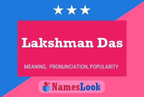 Lakshman Das Name Poster