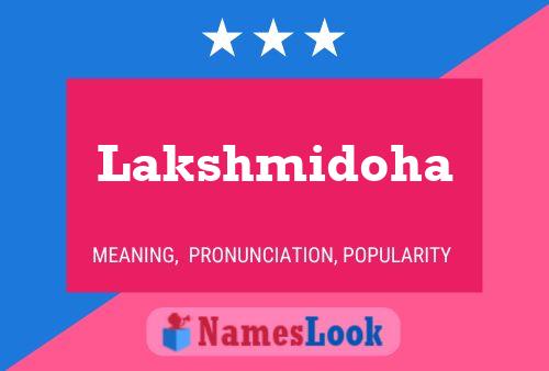 Lakshmidoha Name Poster