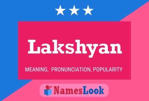 Lakshyan Name Poster