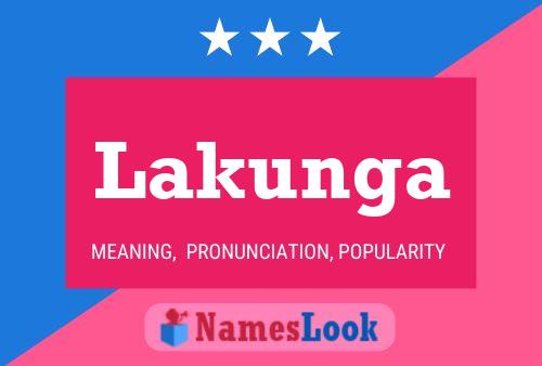 Lakunga Name Poster