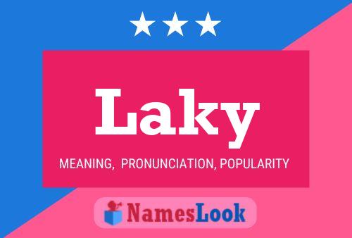 Laky Name Poster